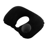 LuoAXINN Cuscino da viaggio per il collo Cuscino da viaggio gonfiabile for il collo for ad aria for poggiatesta for auto a forma di U for Supporto for for for ufficio(Black)