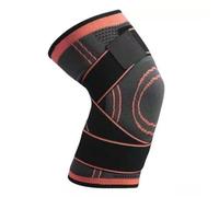 LuoAXINN Ginocchiere Compressione Ginocchiere Ginocchiere for la Sicurezza Sportiva Pallavolo Palestra Protezione for tutore Sportivo per Danza, Calcio, pallavolo, Pallacanestro, Yoga(Orange,XL)