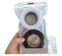 LuoAXINN Nastro per orli dei pantaloni 2 rotoli Nero Bianco Double-sided Interlining Adesivo Tessuto Vestiti Ferro sull'orlo Nastro Web Cucito fai da te Patchwork Accesso(1.5cm)