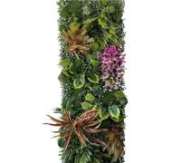 LuoAXINN Pannello murale in erba artificiale Parete di piante artificiali 3D con foglie sempreverdi finte, sfondo simulato, decorazione for feste nozze, pannello verde, prato, for la casa(Color23)