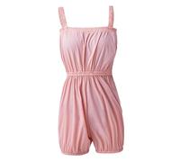 LuoAXINN Pantaloni da ballo for donna e ragazza, tuta riscaldamento, pantaloni larghi, yoga, danza corti/lunghi per Donna(Short Pink,M)