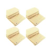 LuoAXINN Paravento per Balcone Pergolati da Giardino 4x1M Rete ombreggiante Tenda Piscina Balcone Schermo for la Privacy Copertura for Recinzione Gazebo Sole(Beige-4PCS,1x4meter)