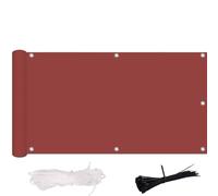 LuoAXINN Paravento per Balcone Schermo for la Privacy del Balcone, Copertura for Parabrezza, Rete in Tessuto for Patio, Cortile, Veranda, ringhiera, Tenda da Sole for Esterni(Color6)