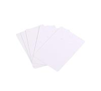 LuoAXINN schede espositive per Gioielli 50 pz/Lotto Orecchini Collane Schede Display for Gioielli Organizzatore Imballaggio Autosigillante Cartone Hang Tag Card Ear Stud Carta(6X9cm White)
