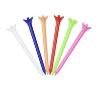 LuoAXINN Tee da Golf 50 Pezzi di Tee da Golf in plastica 70 mm, con Perno a Sfera a Cinque Artigli, Colore Casuale