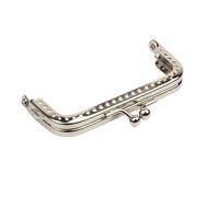 LuoAXINN Telai Metallici per Borse 2 Pezzi Telaio in Metallo Quadrato for Maniglia Borsa a Mano Accessori for Borsetta Chiusura in Borse Hardware(Bronze 15cm)