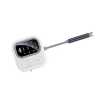 Luobannm Adattatore Audio Bluetooth, Ricevitore del Trasmettitore Audio Wireless AUX RX/TX per Viaggi Aerei per Casa Automobilistica