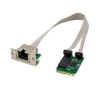 Luobannm Adattatore Ethernet M.2 A+e 2.5G M.2 A+e To RTL8111F Scheda di Rete Ethernet Gigabit Adattatore di Rete PCI Express