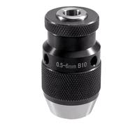 Luobannm B10 0.5-6MM Mandrino Automatico Auto-Serrante per Trapano Portautensili per Mandrino A Pinza.