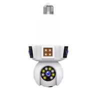 Luobannm Dual Lens Smart Home Wireless WiFi Mini CCTV Vision Vision Network Security IP Camera
