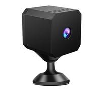 Luobannm Mini Telecamera WiFi, Piccola Telecamera, Registrazione in Tempo Reale, Telecamera con Rilevamento Movimento AI, Telecamere con Visione Notturna Automatica per Sicurezza Domestica