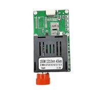 Luobannm Modulo Trasmettitore Ottico Ttl per Drone FC con Interfaccia RX/TX/AV/VCC/GND, 40KM Dispositivo Ottico A Fibra Seriale UART/SBUS