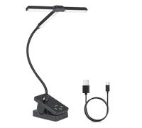 Luobannm Musica per Pianoforte Light Dimmable Modern Reading Lamp per Pianoforte, Musicista, Lettura di Libri, Music Stand Light per Piano Verticale