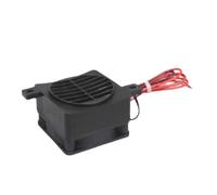 Luobannm Scaldabagno Elettrico A Ventola PTC 220V Isolato, Riscaldatore Elettrico A Temperatura Costante per Spazi, Incubatrice Riscaldante da 150w