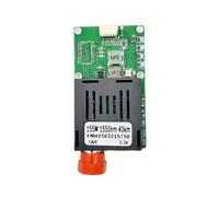 Luobannm Trasmettitore Ottico Ttl Ad Alta Portata da 40 Km per Drone RX/TX/AV/VCC/GND, Modulo Finale in Fibra con Interfaccia FC UART/SBUS