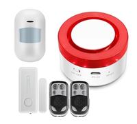Luobannm TUYA Smart Home Security Alarm System Kit WiFi Alarmante Motion Rilevamento Della Finestra Porta Sensore di Rilevamento del Corpo Umano