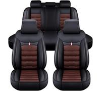 LuoCaoH Set Coprisedili per Land Rover Range Rover Sport (2005-2009), 5 Posti, Set Completo, Comodi Coprisedili in Pelle, Airbag Compatibili,B/B