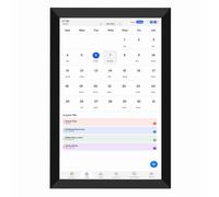 Luocute 10.1in Calendario Digitale Intelligente Planner HD Touchscreen | Visualizzazione giornaliera settimanale mensile, sincronizzazione del grafico dei lavori domestici, cornice fotografica