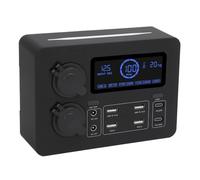Luocute 12v Mini Boat Power Box, Display LCD 100 W USB C QC3.0 Porta con 4 Punti Vendita Anderson per la Pesca SUV per Campeggio per Auto in Barca per