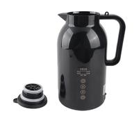 Luocute 1300ml Bollitore per Auto, 304 Acciaio Inossidabile Antigoccia | Boiler per auto con display LCD, riscaldatore elettrico per auto da viaggio, bollitore portatile per acqua calda per