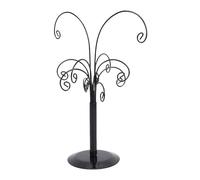 Luocute 2pcs Ornament Tree Display Stand, Display di Gioielli per Ornamenti in Metallo, per Orecchini da Collana (BLACK)