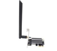 Luocute 4174MBPS WiFi6E PCIE WiFi Scheda, Adattatore Wireless 5 5 per PC Desktop, per 10, 11, per con Interfaccia Universale (Antenna da 8 dB)