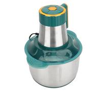 Luocute 5L Acciaio in Acciaio in in Smerigliatrice 500w 500w Grande capacità 5 Lama Multifunzionale Robot da cocina Elettrico per Alimenti Vegetali cocina (GREEN)