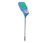 Luocute 6 in 1 PH Meter del Suolo, Tester di fertilità di intensità di umidità della Luce Solare della Temperatura con Display LCD per la Cura del Prato Dell'azienda Agricola del