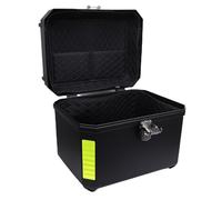 Luocute 60L MOTORCYCLE UNIVERSAL CASO Top, Scatola di Coda Impermeabilizzante con Blocco di Sicurezza per lo Stoccaggio dei Bagagli Al Casco, Motociclette Posteriori in Cima a Impatto
