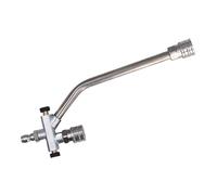 Luocute Accessorio a Doppio Connettore di Cannoni in Schiuma, Attaccamento a Doppia Punta della Rondella di Pressione per Cannone di Sapone con 7 Ugelli di Spruzzo, Accessori a