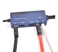 Luocute Adattatore Cavo MIDI a USB, Interfaccia MIDI USB per Registrazione Microfono Tastiera Musicale, con Effetti Sonori 3D Reverb Chorus Integrati, Ingresso 5 Pin, Uscita 16, (Luocute1WRDhYur-11)