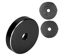 Luocute Adattatore per Disco 45 Giri, Alluminio 38mm, Convertitore per (#3) | Morsetto per dischi in vinile, altezza 8 mm, riduce l\'oscillazione del braccio, si adatta alla maggior parte dei dischi