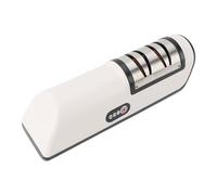 Luocute Affilacoltelli Elettrico, system di Affilatura Automatico Professionale a 2 Livelli con Base Antiscivolo e Design Ricaricabile Tramite USB per Coltelli Cucina e Uso Domestico
