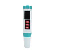 Luocute Aggiornamento del Tester Salt P -Pool, 5 su 1 P H Sensore di Penna Ad Alta Precisione di Precisione dell'Acqua con Display LCD per Bere Spa per Piscina per Acquari, Metri