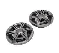 Luocute Altoparlanti Dual Marine 6,5 Pollici, 150W Power Outdoor Car Boat a Prova di Pioggia di Altoparlanti Stereo Audio Coppia, Lega e Materiale ABS con Illuminazione a LED