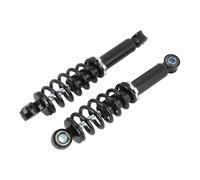 Luocute Ammortizzatore Posteriore Universale, Supporti in Lega di Acciaio Molla Ad Alte Prestazioni Distanza Dal Centro del Foro di 220 Mm, per Bici Elettrica Moto ATV Scooter Dirt