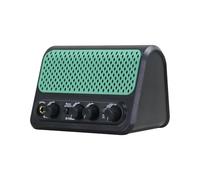 Luocute Amplificatore per Chitarra, modalità BT Dual Tone Effetti Clean Overdrive Riverbero Ingresso AUX Jack per Cuffie, 30 Drum Machine Incorporati, per Esercitarsi con la Chitarra