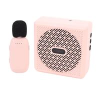 Luocute Amplificatore Vocale, Microfono Lavalier Wireless, Altoparlante Portatile per la Formazione degli Insegnanti, Riunioni di Guide Turistiche di Yoga