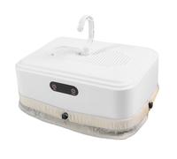 Luocute Asciugatrice Portatile, Asciugatrice Elettrica Pieghevole con Display Digitale Intelligente con Timer e Borsa Asciutta, per Appartamento di Viaggio, Installazione Senza Problemi (Spina