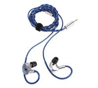 Luocute Auricolare IEM 10 Mm Auricolari Cablati LCP Driver Dinamico Driver IEM con Circolazione di Vibrazione Assistita Dall'aria per una Voce Delicata 1,2 M per Musicisti Cantanti (3,5 mm)