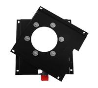 Luocute Basewivel Sedile per Sedili Pesanti in Acciaio al Carbonio, Rotazione a 360 Gradi in avanti Sostituzione della Base del Sedile Inversa per T5 T6 2003+ con Maniglia di Rotazione