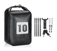 Luocute Borsa Forcella per Biciclette 10l Pacchetto Ciclo di Rilascio Rapido con Pioggia con Grande capacità, compatibilità Universale, Montaggio Sicuro per la (dimensione speciale)