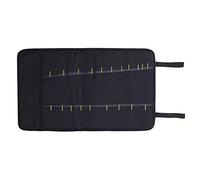 Luocute Borsa per Coltelli, Borsa Pieghevole per Trasporto Taglierina in Tessuto Oxford Portatile con Maniglia, Portacoltelli con 8 Slot, Può Contenere Set di Coltelli da Chef,