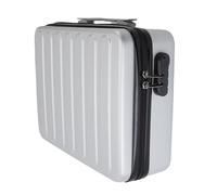 Luocute Borsa per Documenti con Serratura, Multi Compartment Are Fire a Prova di Acqua Portatili per Viaggi Domestici Sicuro di Archiviazione Case Rigido con i Certificati di Passaporto
