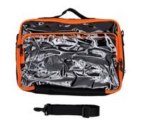 Luocute Borsa Portaoggetti Speed Cube, Custodia | da Trasporto Trasparente Imbottitura in Schiuma EPE in Nylon Resistente, Divisori Rimovibili per 12 Cubi, Tasca Esterna