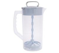 Luocute Brocca di Miscelazione, Miscelatore per Bevande a Tenuta Stagna | Materiale PP, Design Portatile, Coperchio Rimovibile Facile Pulizia, per Frullati, Frullati, Limonata, Succhi Concentrati