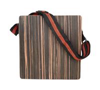 Luocute Cajones Portatile Box a Mano Tamburo Cajon, Kit Strumento di Persuuso a Corda con Borsa Trasporto, Viaggio Ebano Cajon Box Tamburi Strumento a Percussione per Principianti