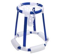 Luocute Canestro da Basket in Piscina, Gioco di Pallacanestro Galleggiante Sull'acqua con 2 Palline e Pompa per Piscina All'aperto, Festa in Famiglia, Bambini e Adulti