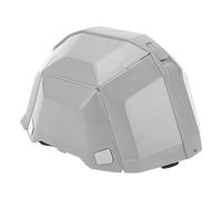 Luocute Casco Pieghevole, Elmetto di Sicurezza in Plastica Ad Alta Resistenza con Circonferenza della Testa Regolabile 47-62 Cm, per Lavoro All'aperto, Sport, Viaggi, Emergenza, (GRAY)