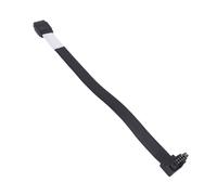 Luocute Cavo di Prolunga Adattatore Ad Angolo Retto PCI-e 5.0 da 90 Gradi Femmina-Maschio, Cavo di Prolunga di Alimentazione GPU Modulare Adatto per RTX 4090 4080 3090 Ti 16AWG 12V HPWR